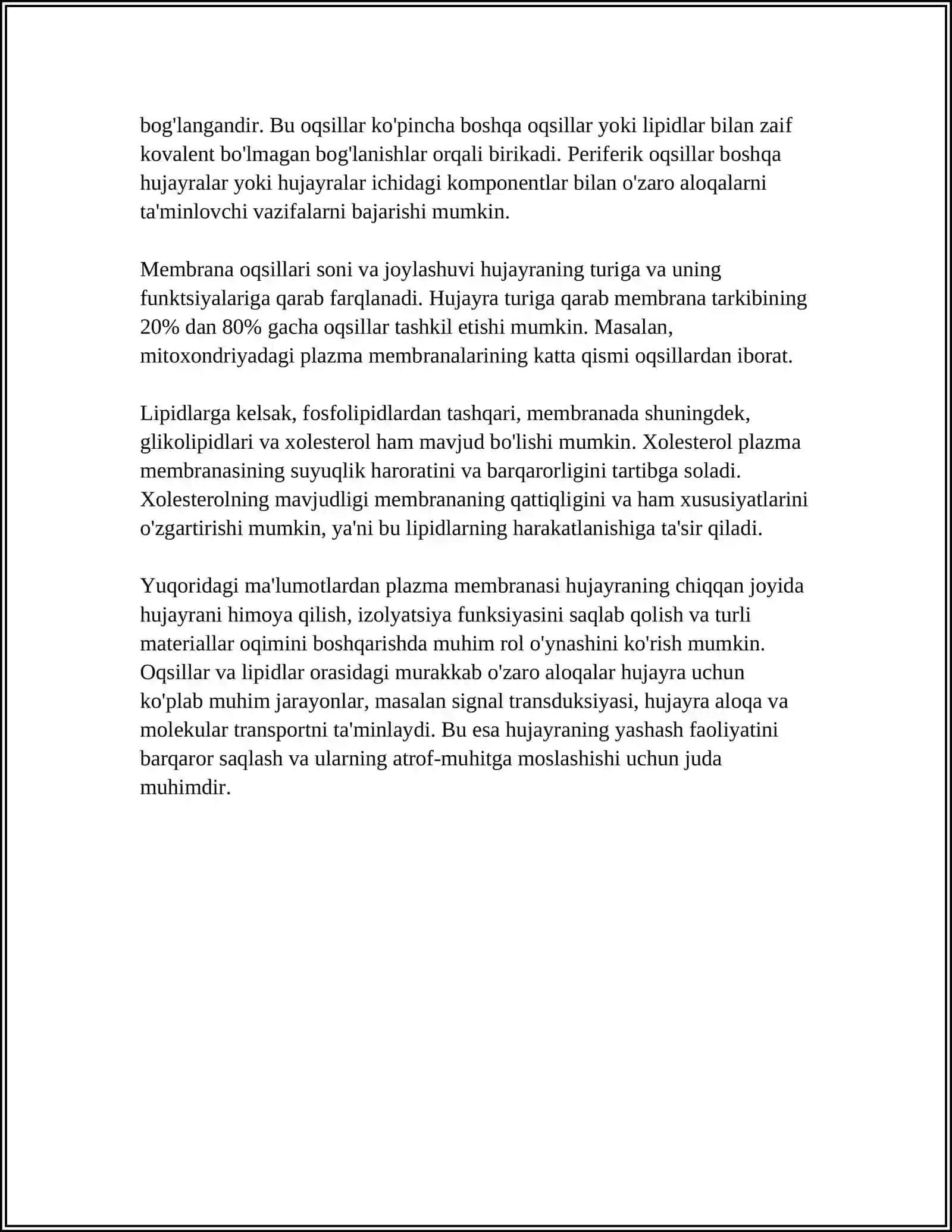 EUKARIOT HUJAYRALARNING ULTRASTRUKTURA TUZILISHI 4