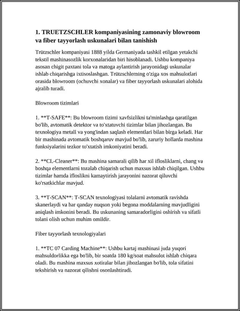 TRUETZSCHLER USKUNALARI 4