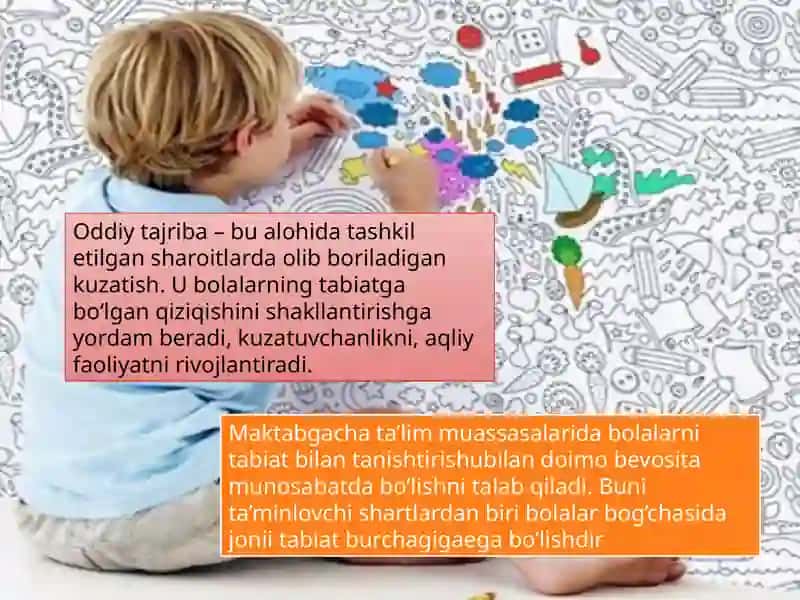 Oddiy tajribalar va ularni o'tkazish metodikasi 4