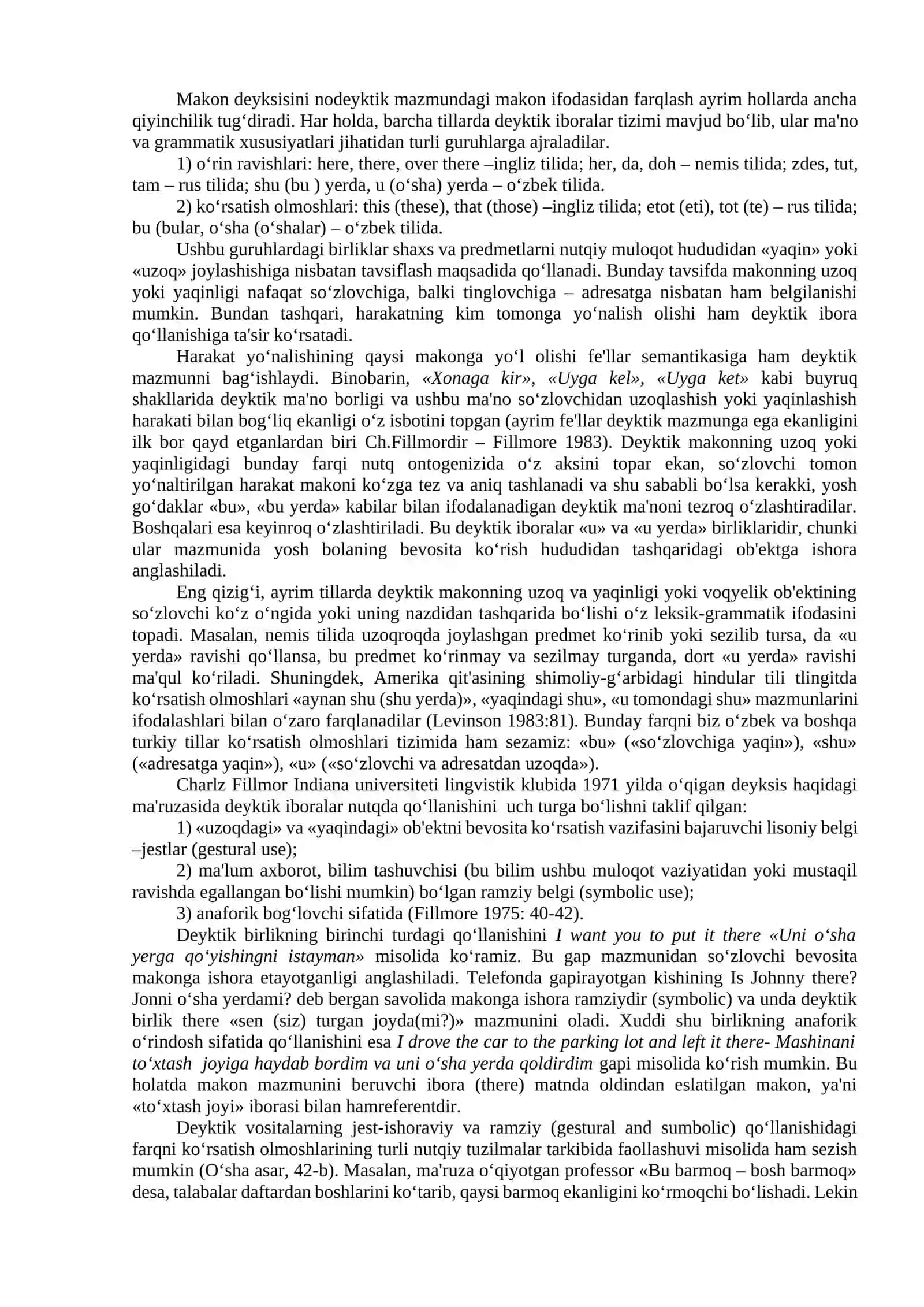 15-mavzu. Deyksis turlari 4