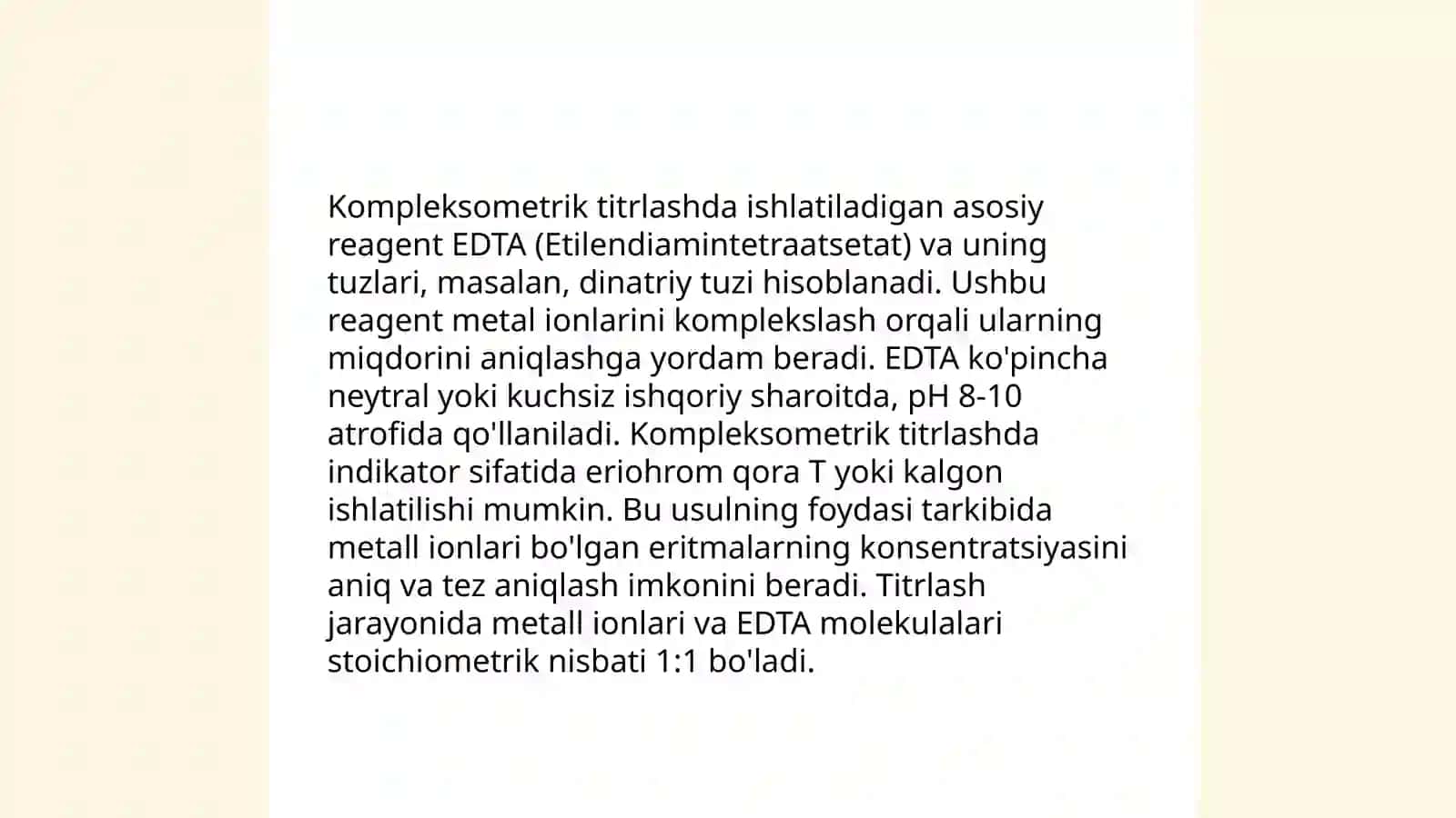Kompleksonometrik titrlash metodi va uning moxiyati 4