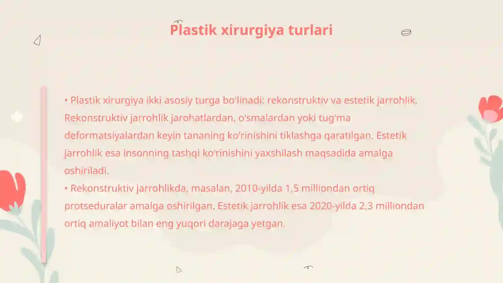 Plastik xirurgiya asoslari 4