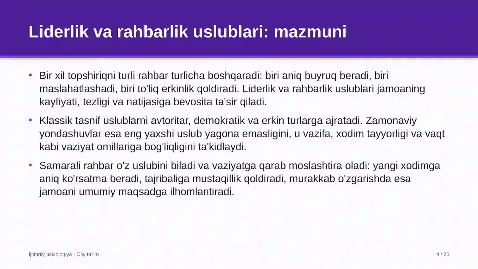 ovoz yozish studiyalarida liderlik va rahbarlik uslublari 2239 4