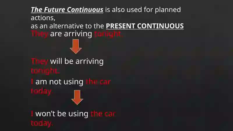 Future Continuous and Future Perfect 4