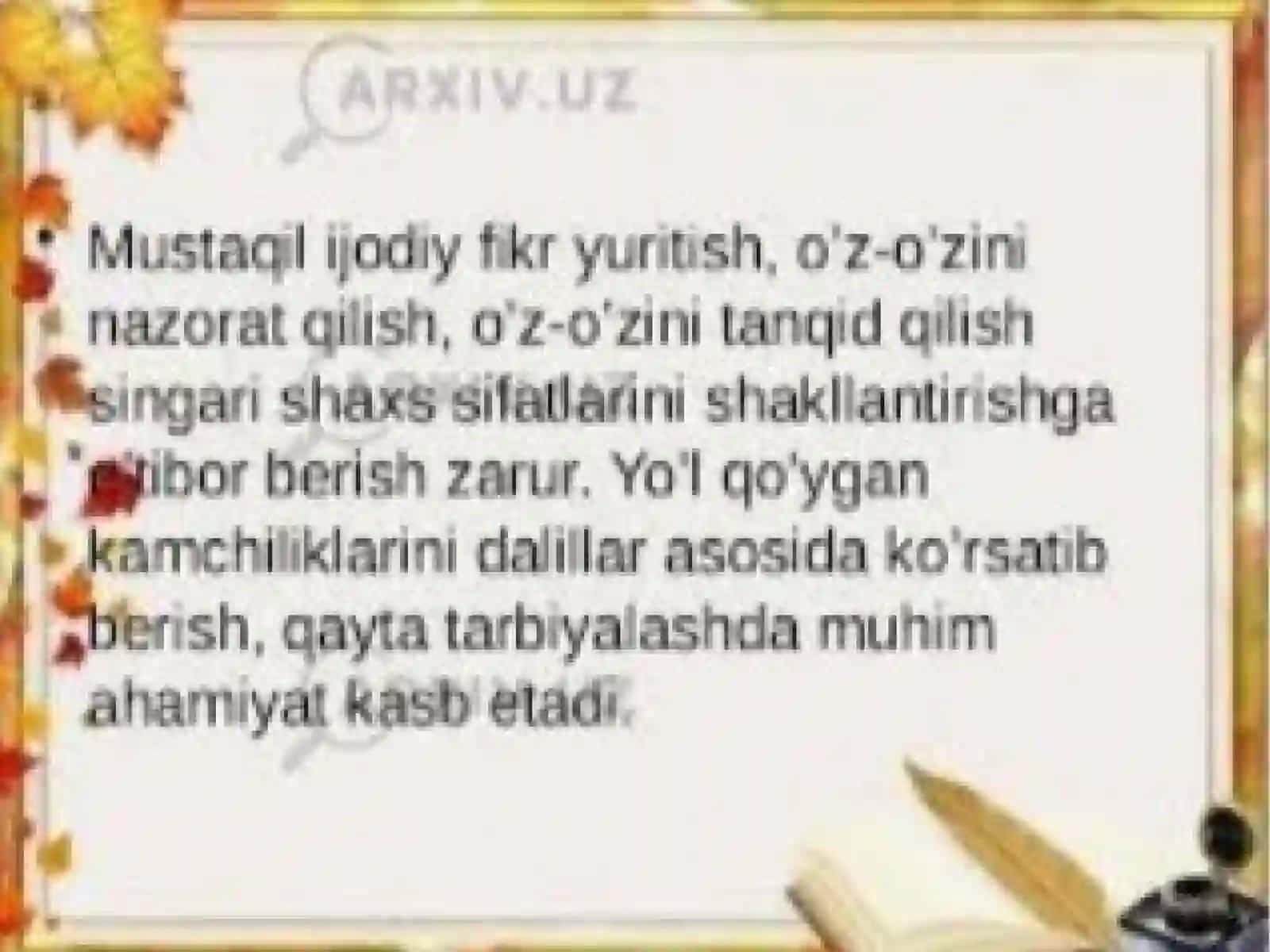 Ilko'spirinlik davrida psixik rivojlanish xususiyatlari 4