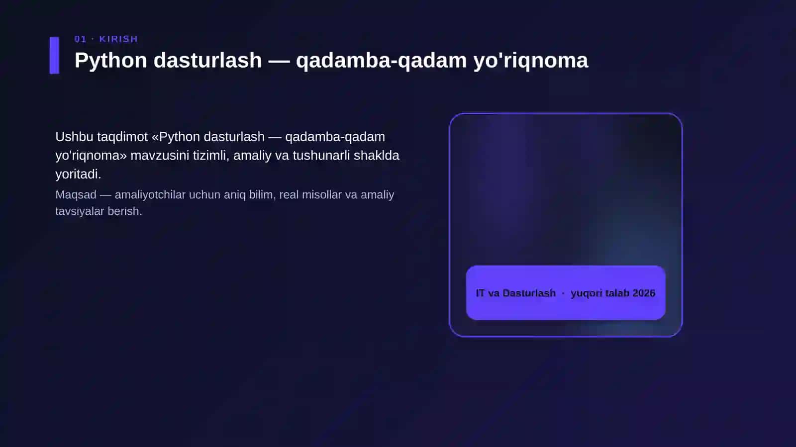 Python dasturlash — qadamba-qadam yo'riqnoma 4