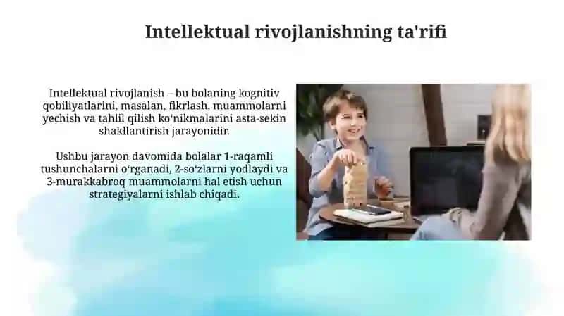 Bolalarni aqliy rivojlantirishning ahamiyati 4