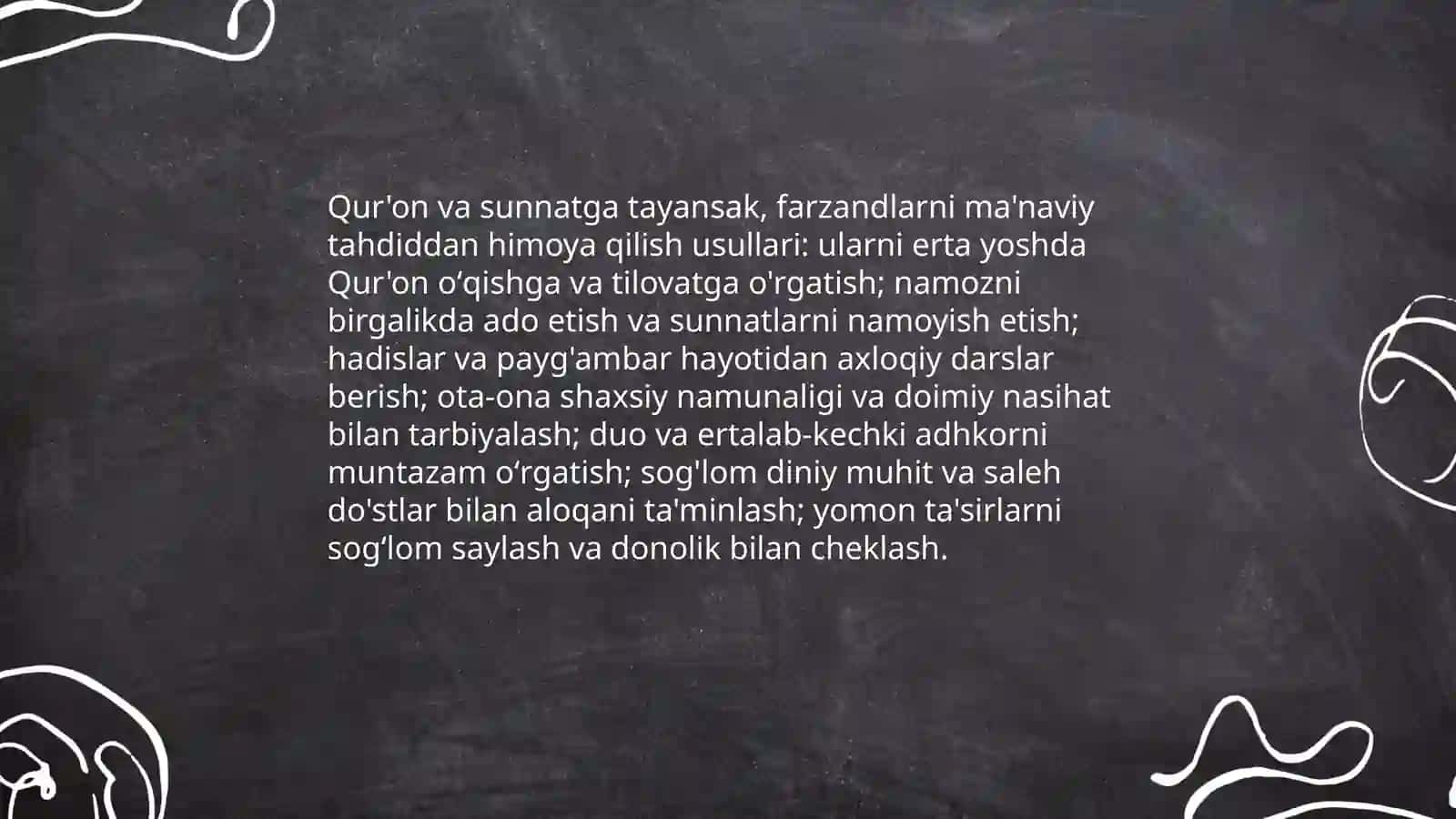 Ijtimoiy odoblar 4