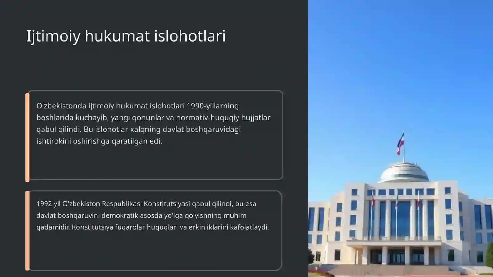 Qayta qurish yillarida O'zbekistondagi ijtimoiy siyosiy vaziyat 4