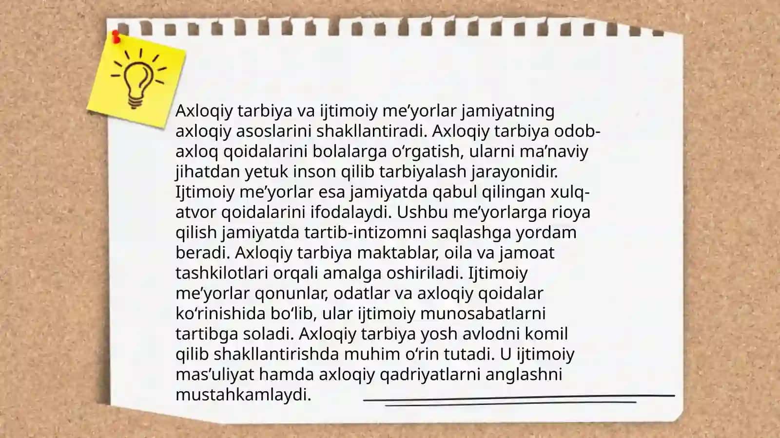 Tarbiya mazmuni aqliy axloqiy siyosiy gʻoyaviy mehnat jamoatchilik faolligini tarbiyalash estetik va boshqalar 4