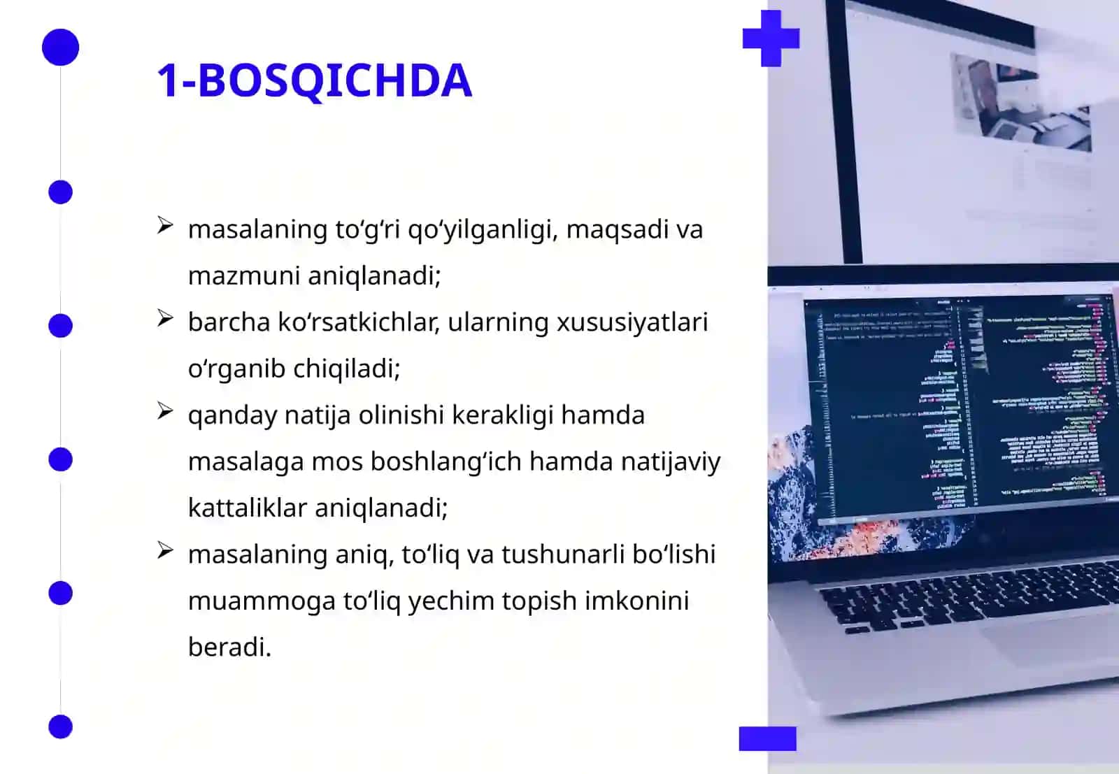MASALALARNI KOMPYUTERDA YECHISH BOSQICHLARI 4