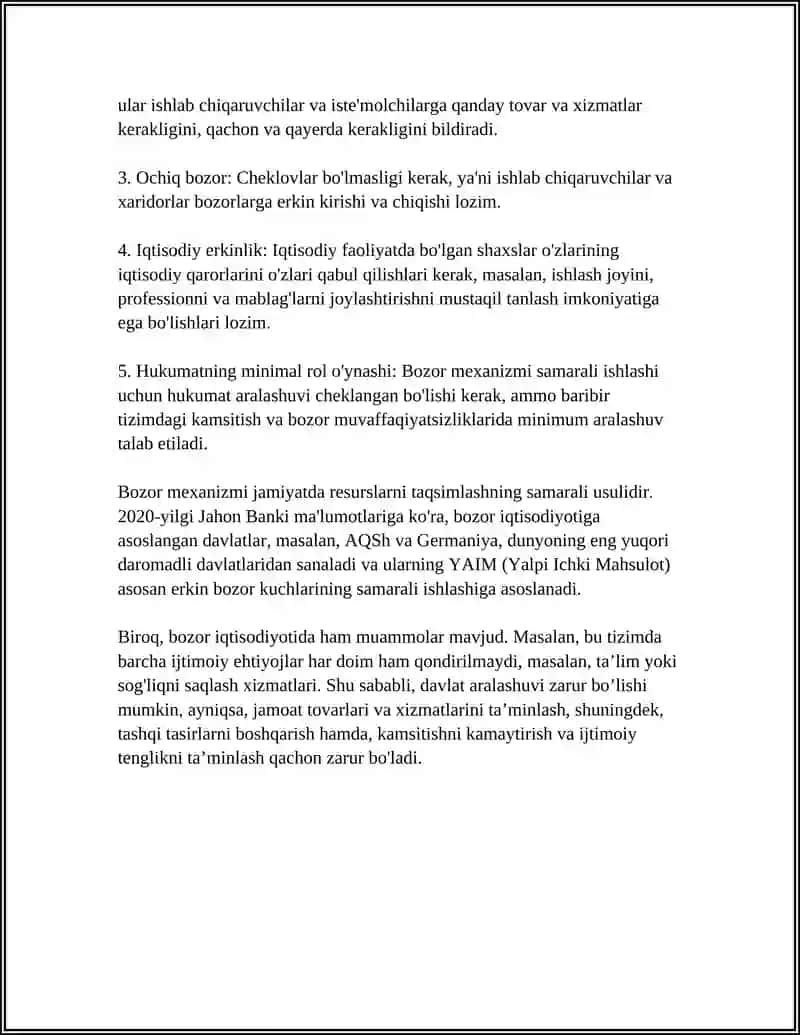 IQTISODIYOTNI TARTIBLASHDA BOZOR MEXANIZMI 4