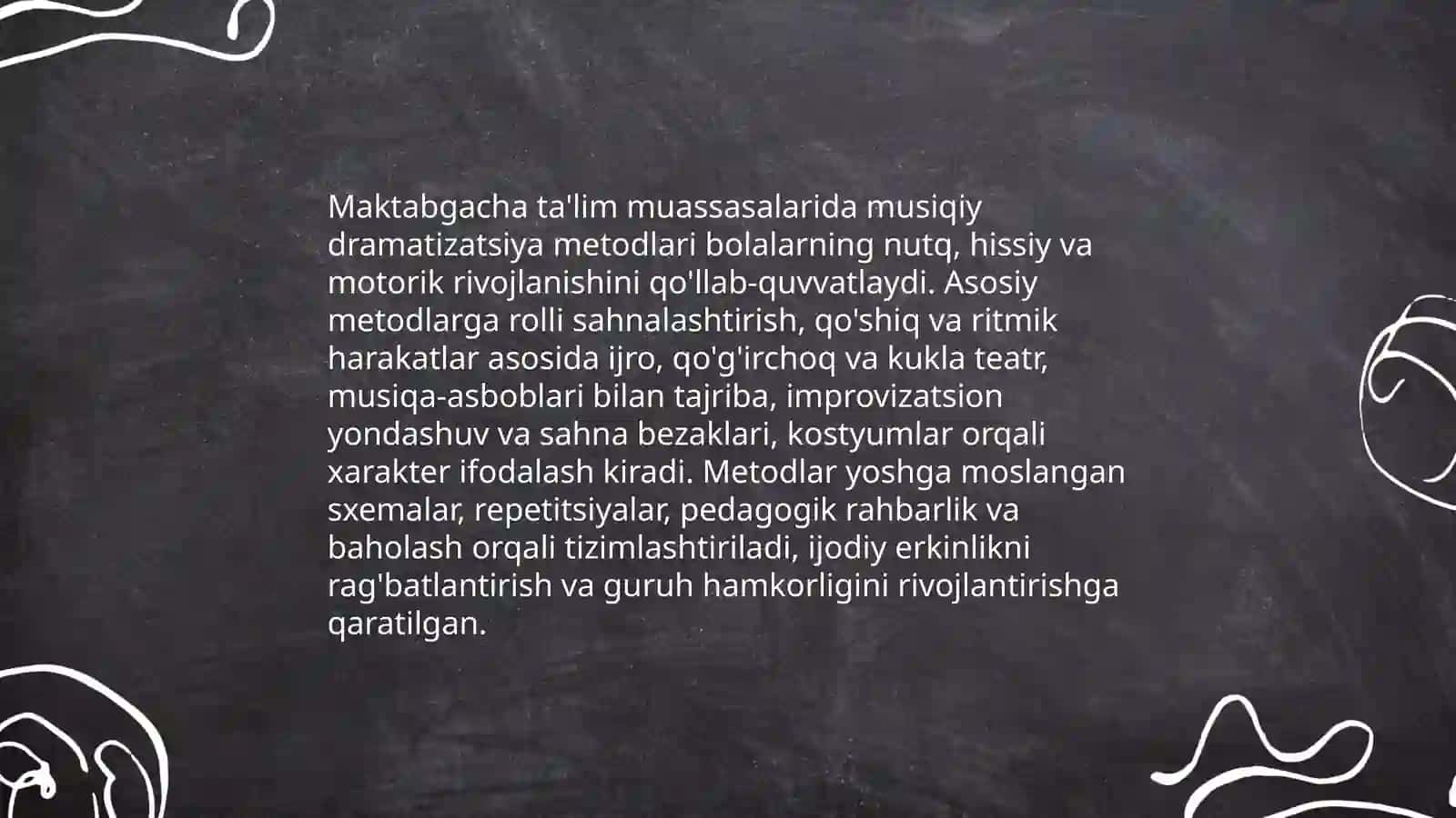 Maktabgacha ta'lim tashkilotlarida musiqali sahnalashtirilgan faoliyatni tashkil etish 4