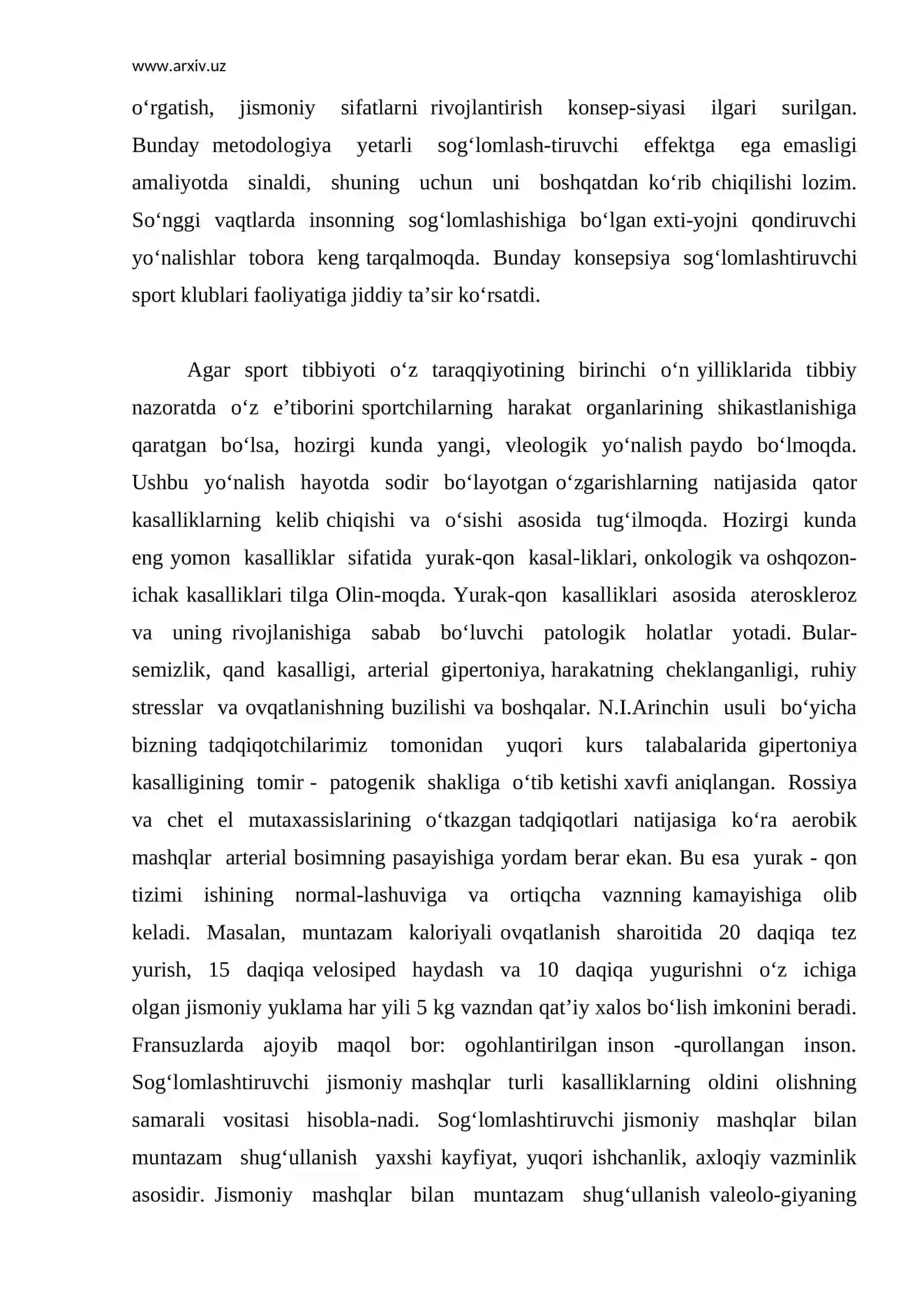 Valeologiya kursining tuzilishi 4