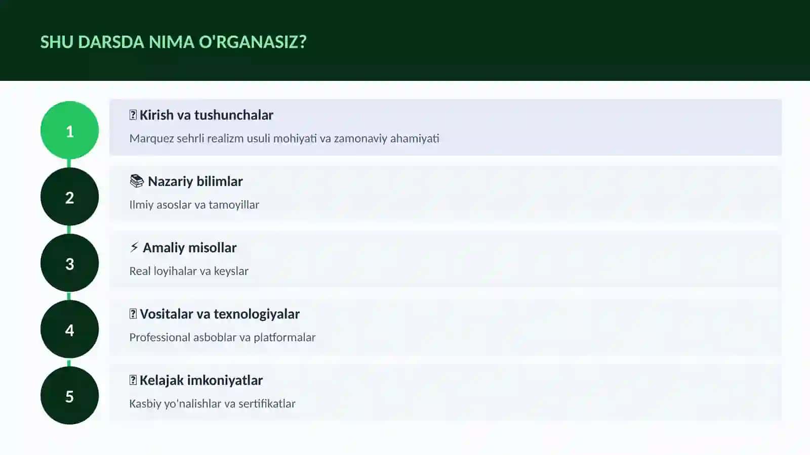 Marquez sehrli realizm usuli 4
