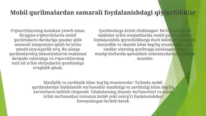 Xalqaro Maktablarda Uyali Aloqa Vositalaridantartibli Va Samarali Foydalanish Mexanizmini Makomillashtirish 4