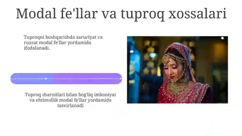 Tuproq boshqaruvi va modal fe'llar 4