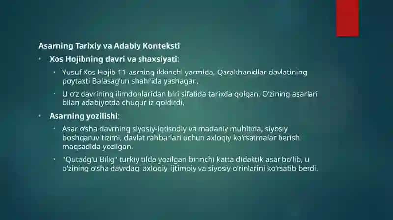 Qutadg’u Bilig 4