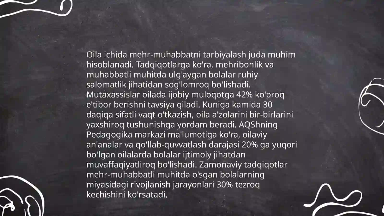 Xalq pedagogikasida ota-ona va farzandlar oʻzaro munosabatlari 4