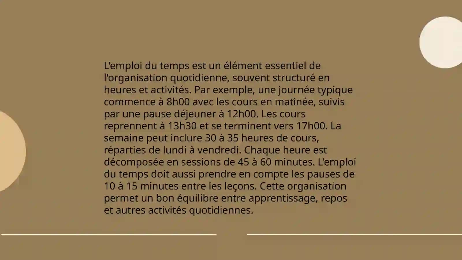 Notre école et nos cours 4