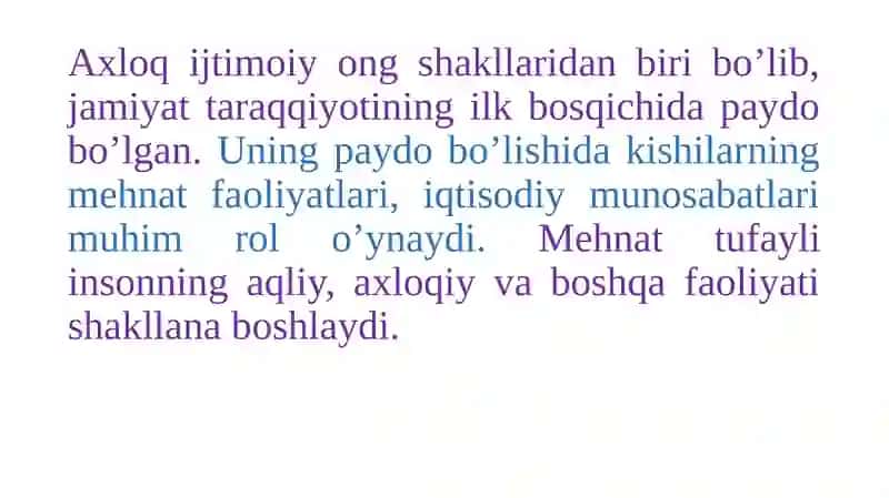 Axloq va qadriyatlar falsafasi 4