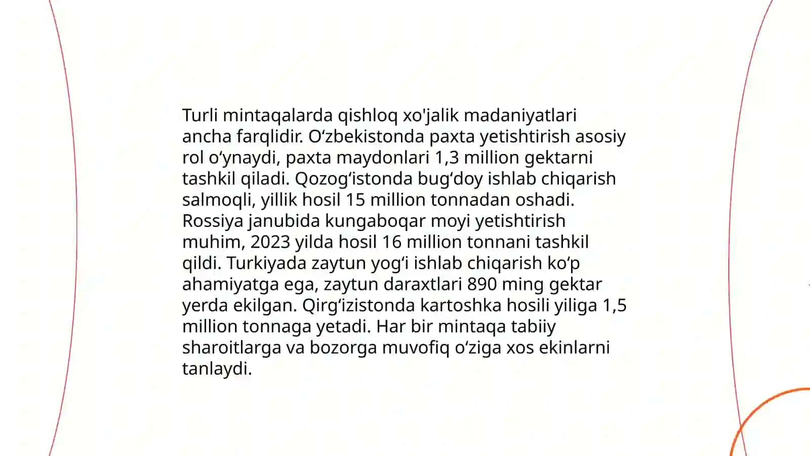 Turli zonalardagi jamoalardan xoʻjalikda foydalanish 4