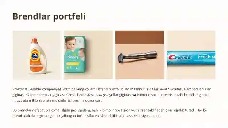 Procter & Gamble 4