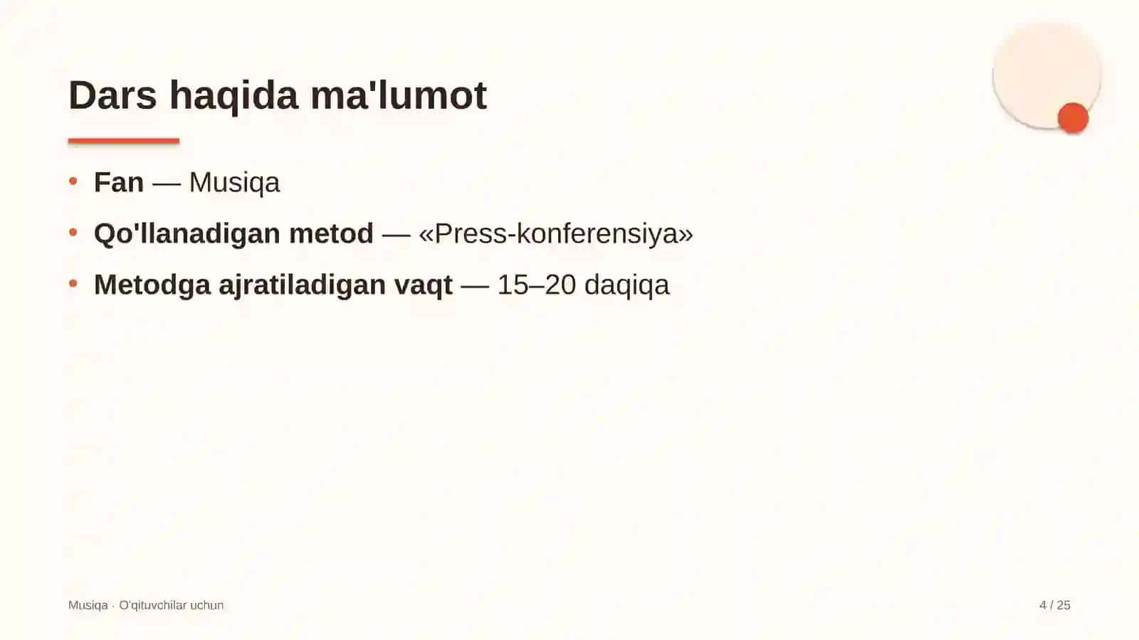 musiqa darslarida press konferensiya metodidan foydalanish 4477 4