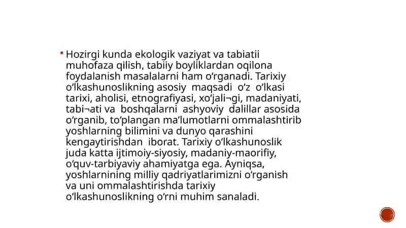 Tarixiy o’lkashunoslik 4