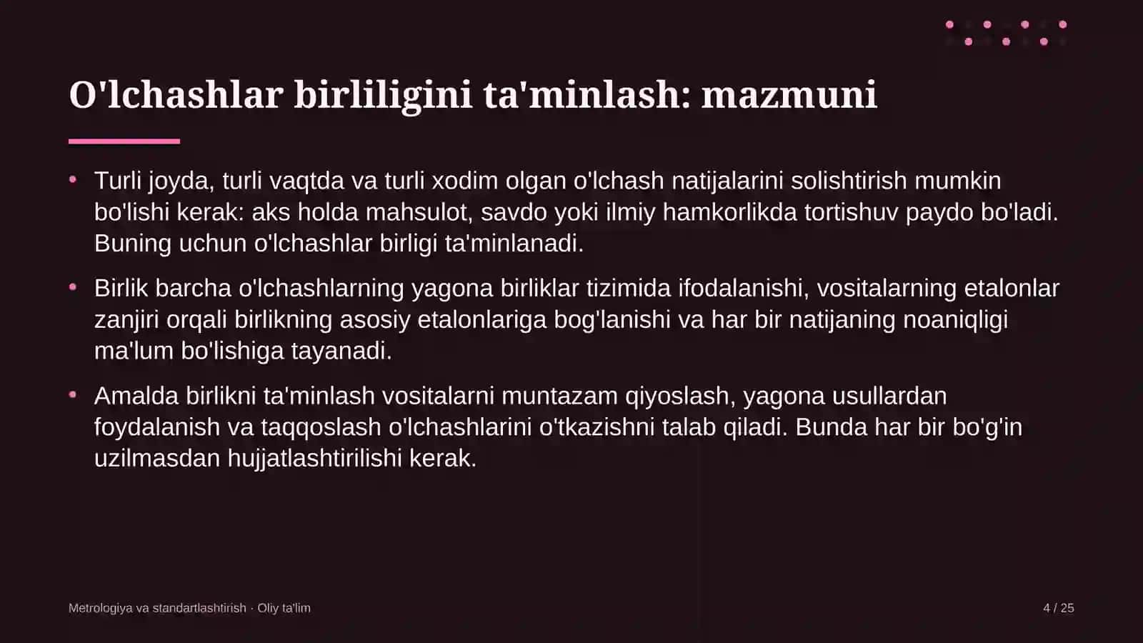 chorvachilik xo'jaliklarida o'lchashlar birliligini ta'minlash 2283 4