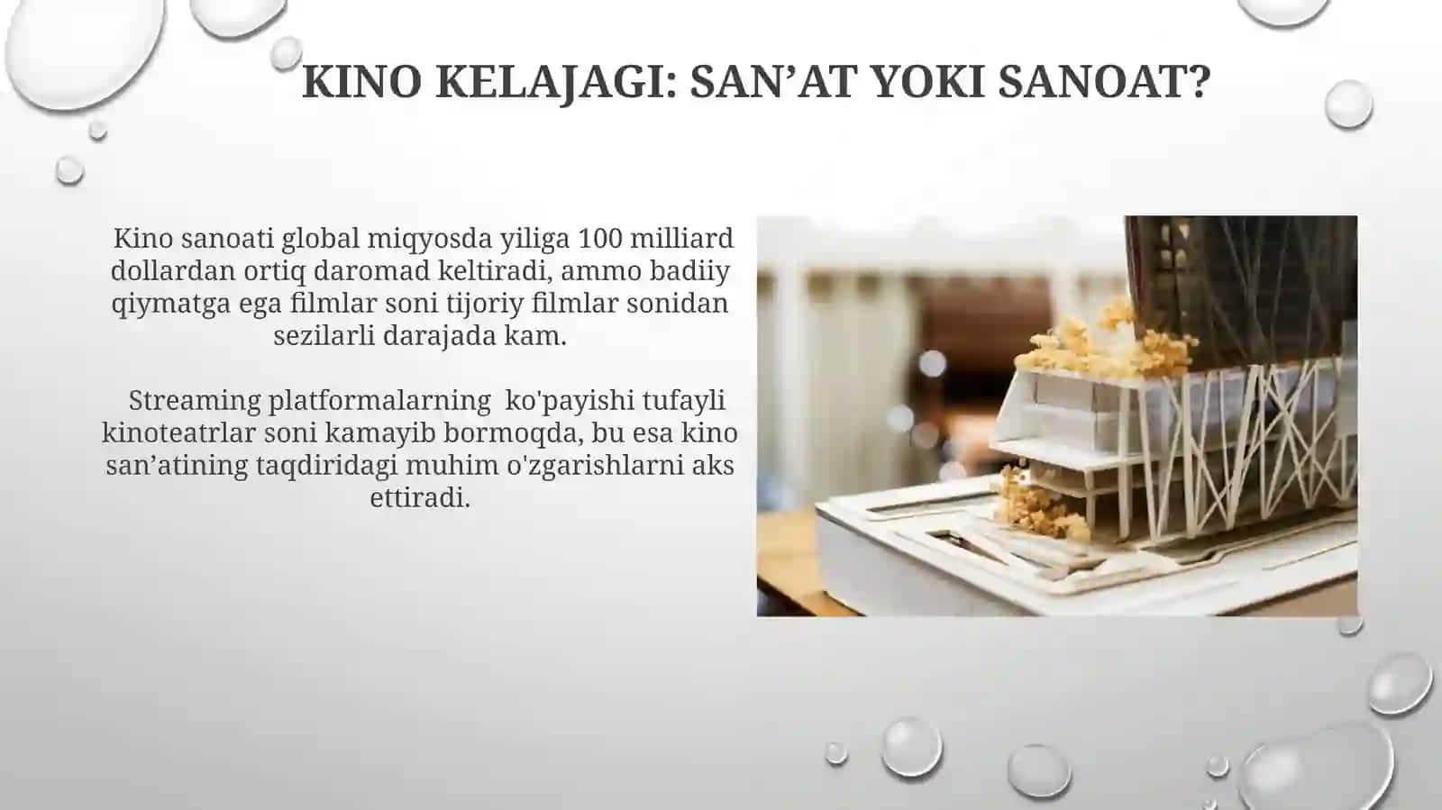 Kino: Sanʼatmi yoki sanoatmi? 4