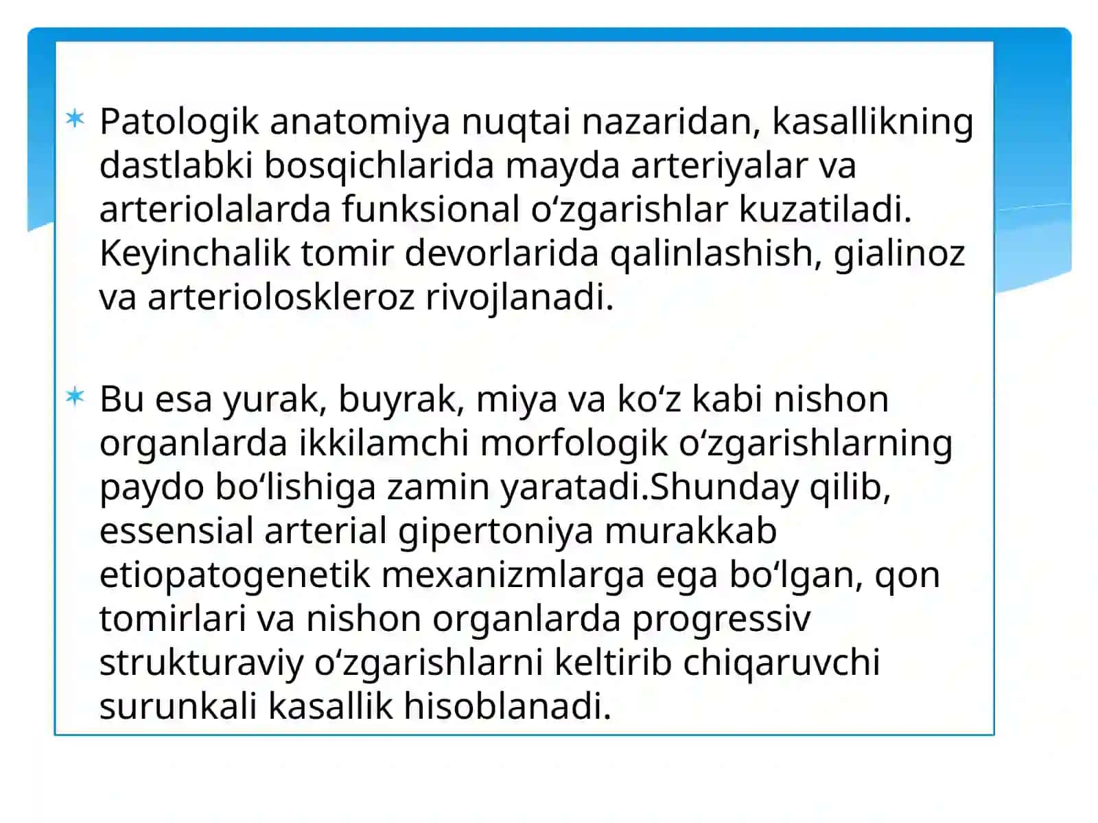 Essential gipertoniya patogenezining zamonaviy aspektlari 4