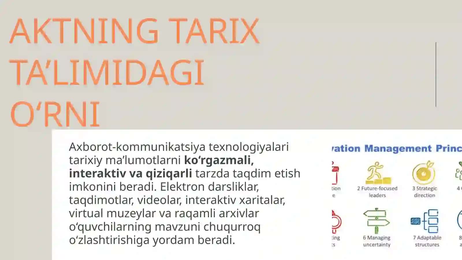Tarix o'qitish metodikasi 4
