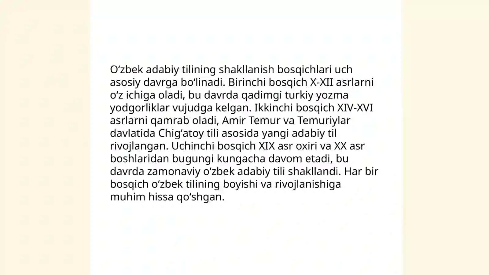 Hozirgi O'zbek adabiy tili kursiga kirish 4