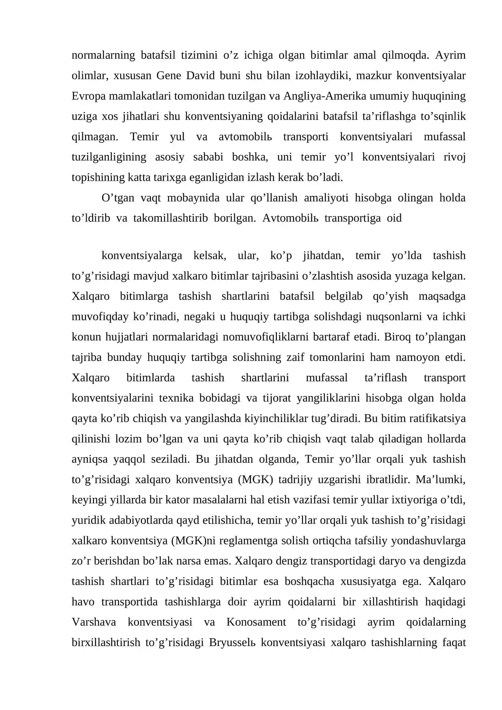 Аvtоmоbil trаnspоrtidа yuklаrni rеspublikаmiz bоjхоnа chеgаrаlаridаn оlib o’tish tаrtibi 4