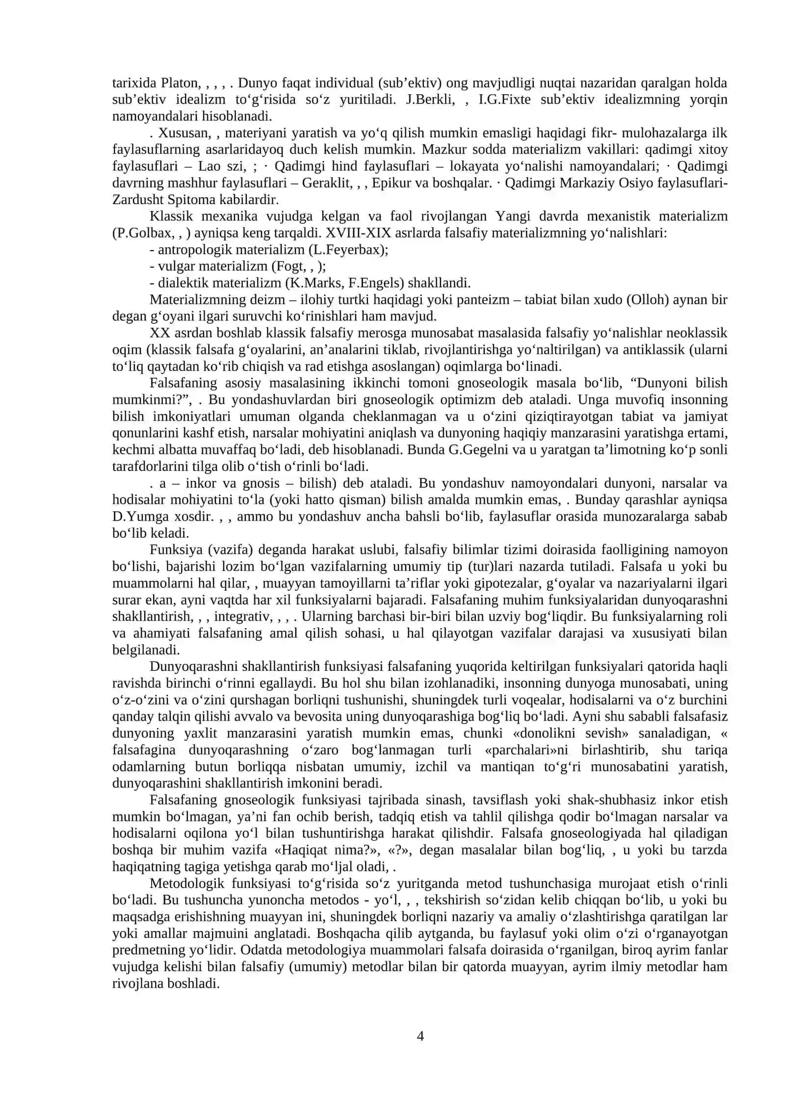 Falsafaning mohiyati va jamiyat taraqqiyotidagi roli 4