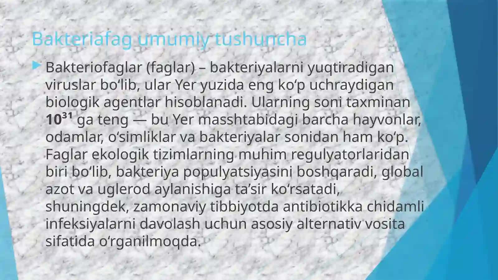 Bakteriofag uning tuzilishi, xillari, ahamiyati 4