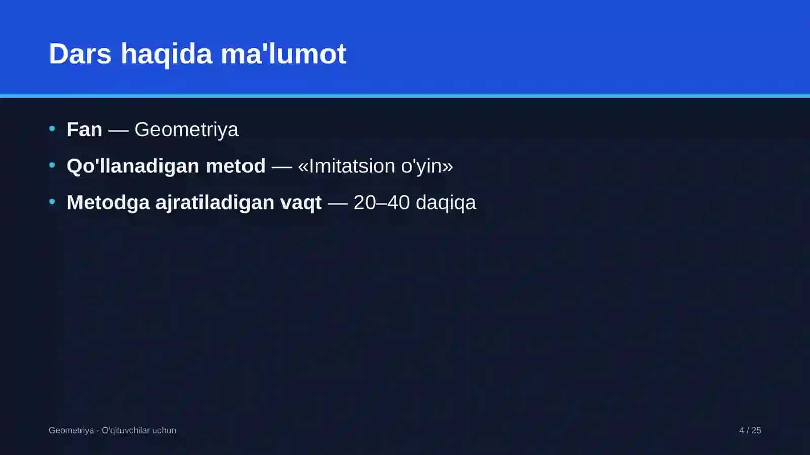 geometriya darslarida imitatsion o'yin metodidan foydalanish 3456 4