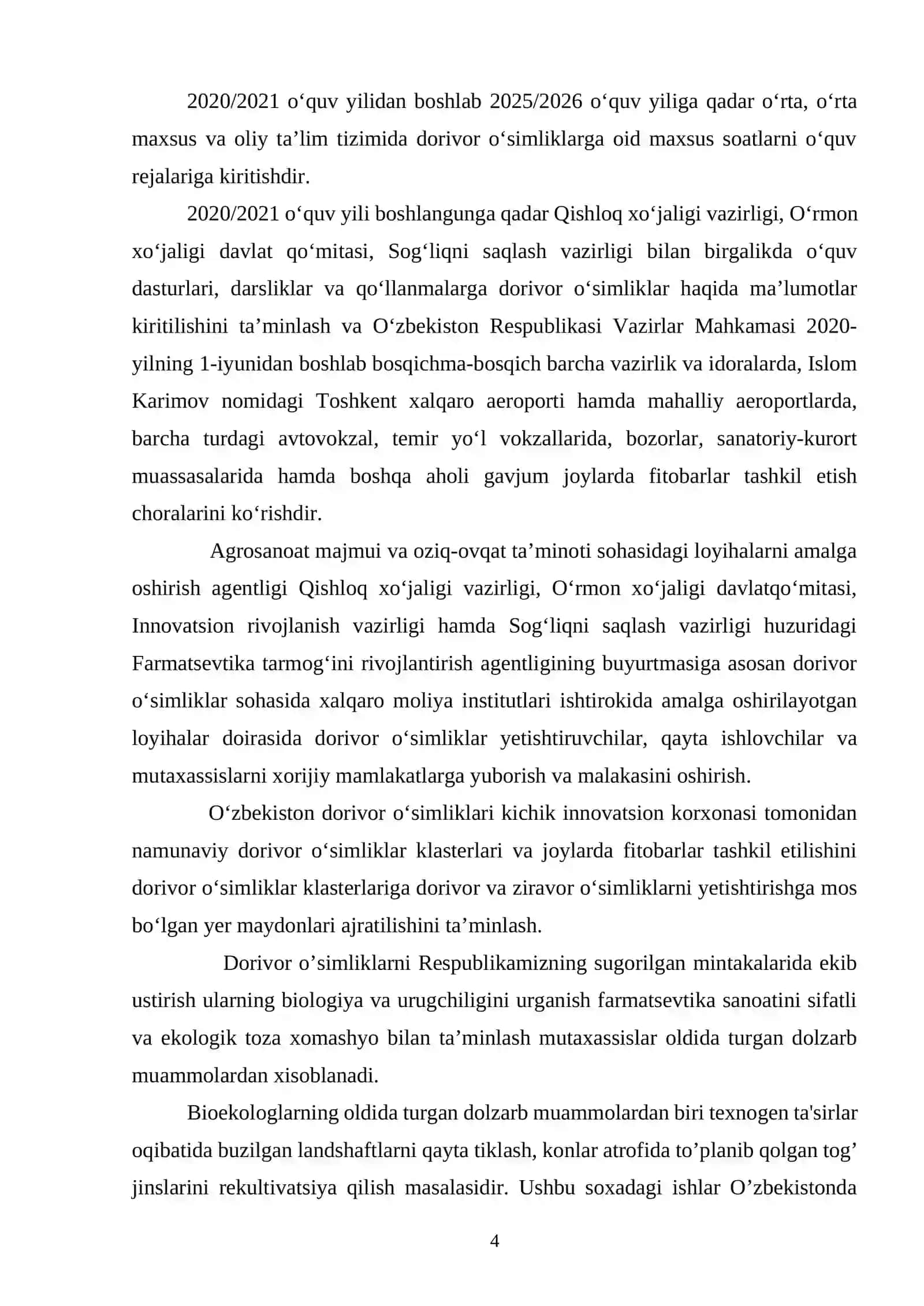 Qalampir yalpiz - Mentha piperita L. o'simligini yetishtirish texnologiyasi. 4