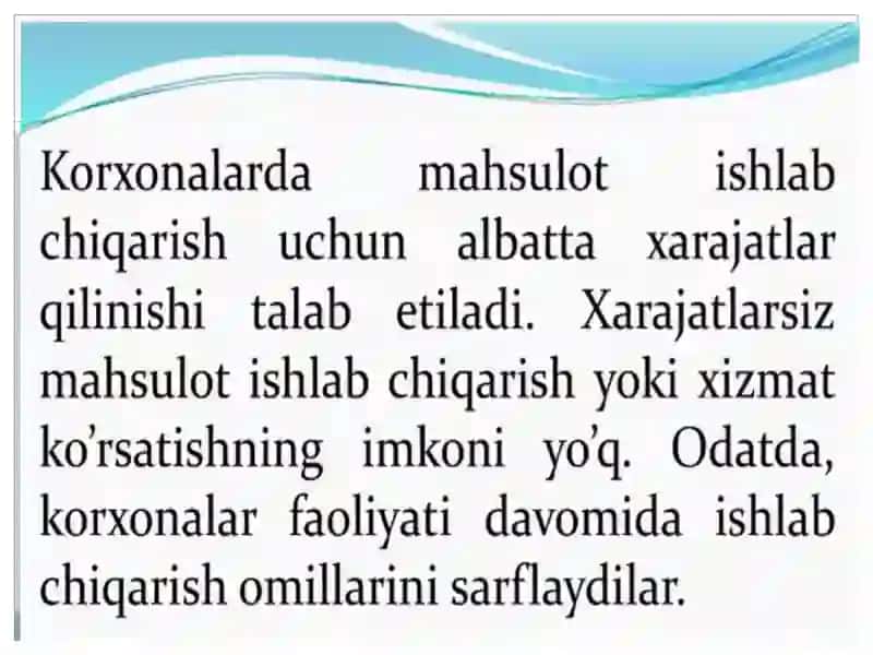 Harajatlar 4