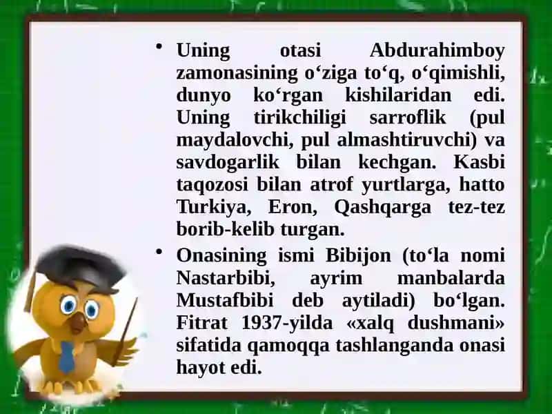 ABDURAUF FITRAT 4