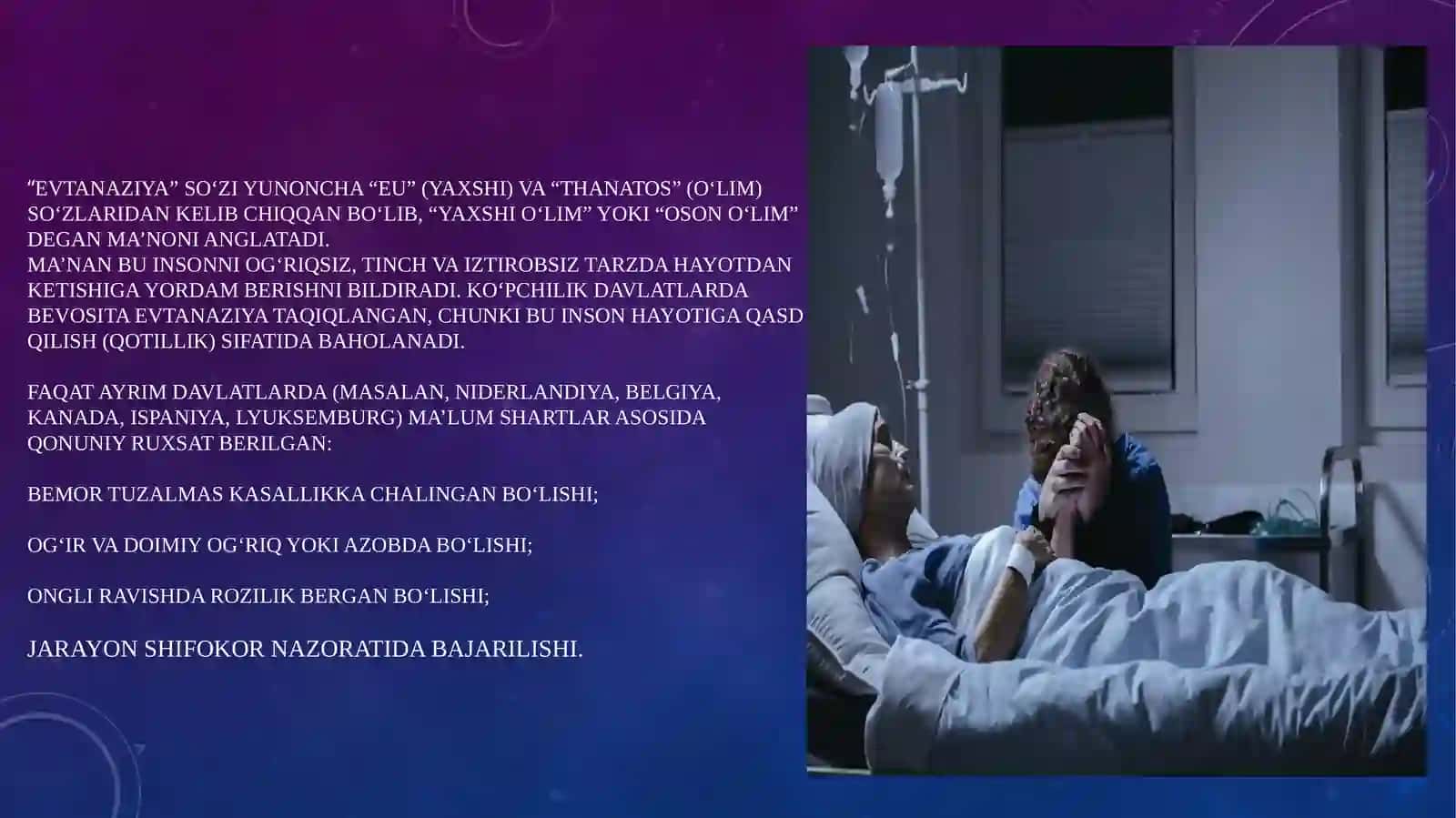 Tibbiyot Faoliyatda Bevosita aktivevtanaziyani etik-huquqiy jihatlari 4