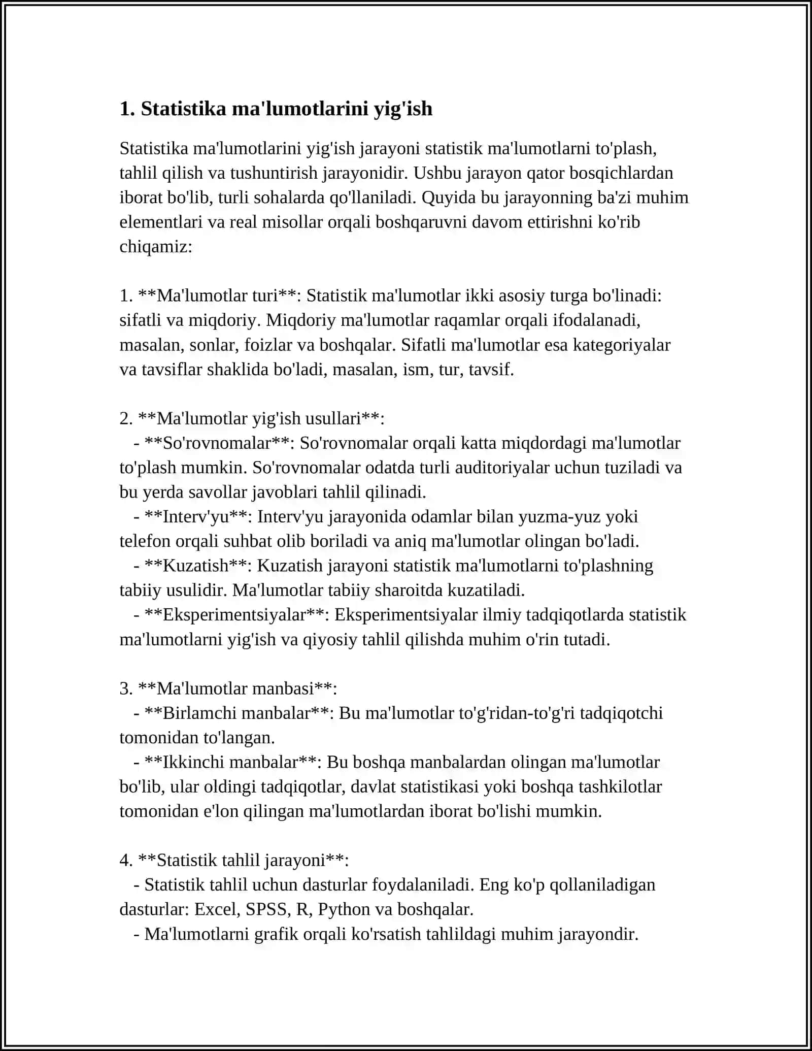 STATISTIK XISOBOTLAR 4