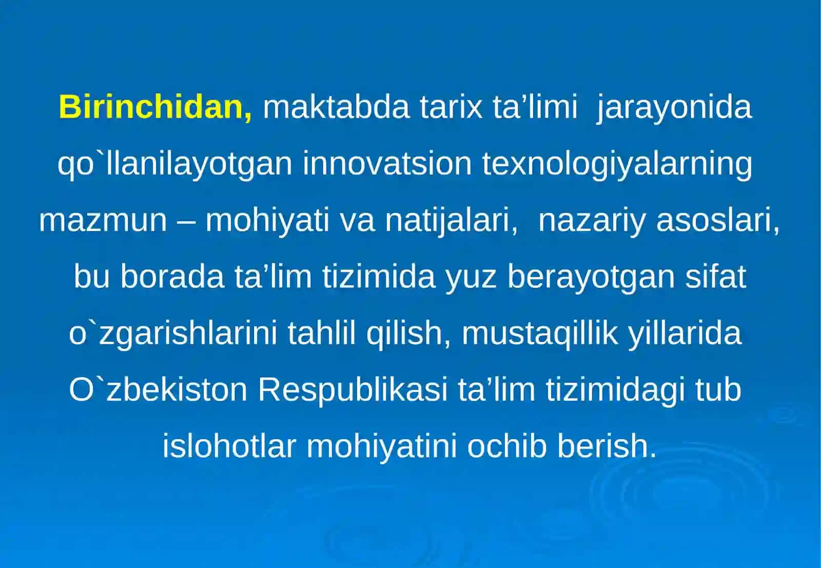 Innovatsiya va innovatsion texnologiyalar mazmun mohiyati 4