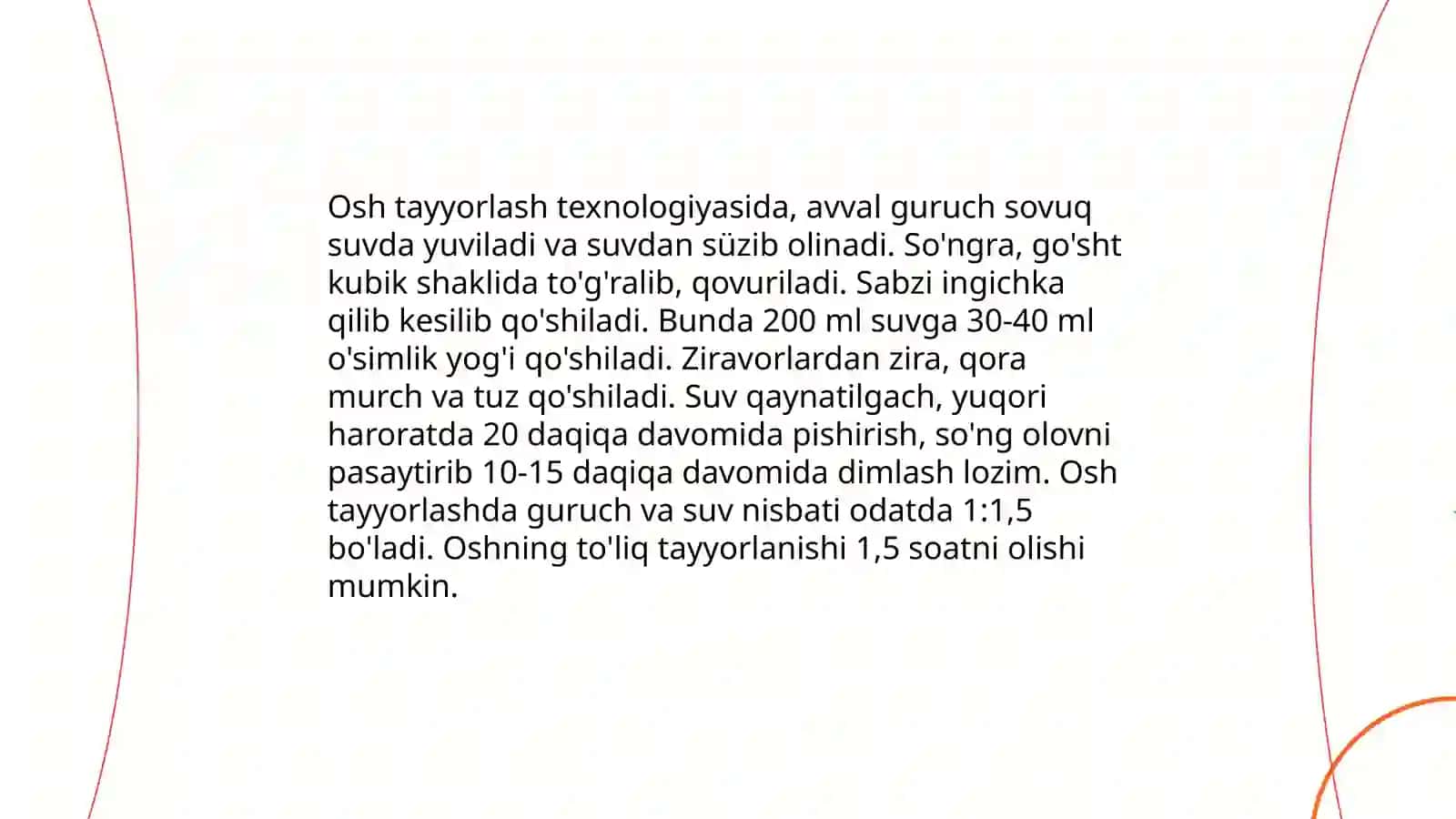 Milliy taomlar tayyorlash texnologiyasi 4