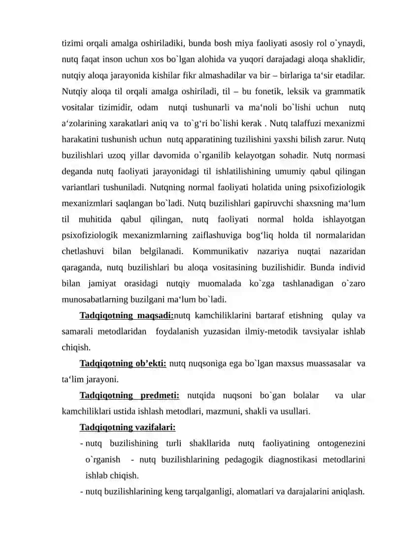 Nutq kamchiligiga ega bolalarda nutq о‘stirishning vazifasi va vositalari..doc 4