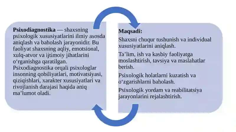 Shaxs psixodiagnostikasida qo'llaniladigan metodikalar tasnifi 4