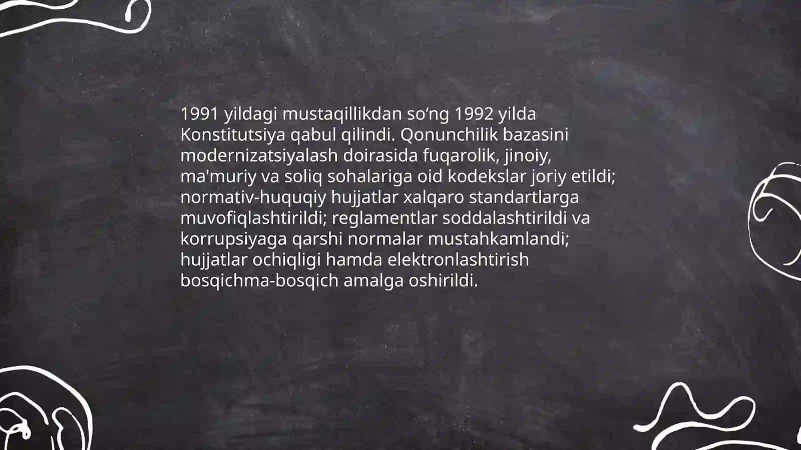 Mustaqillik yillarida davlat boshqaruvi tizimida amalga oshirilgan islohotlar 4