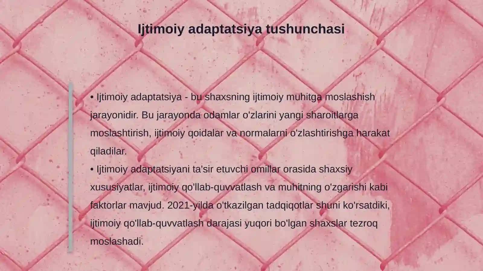 Raqamli texnologiyalarni qoʻllash: ijtimoiy adaptatsiya psixodiagnostikasi 4