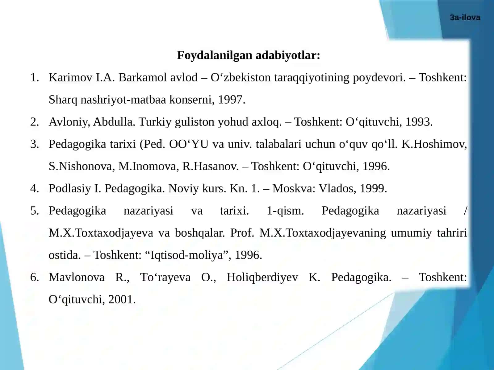 Tarbiyaning umumiy metodlari 4